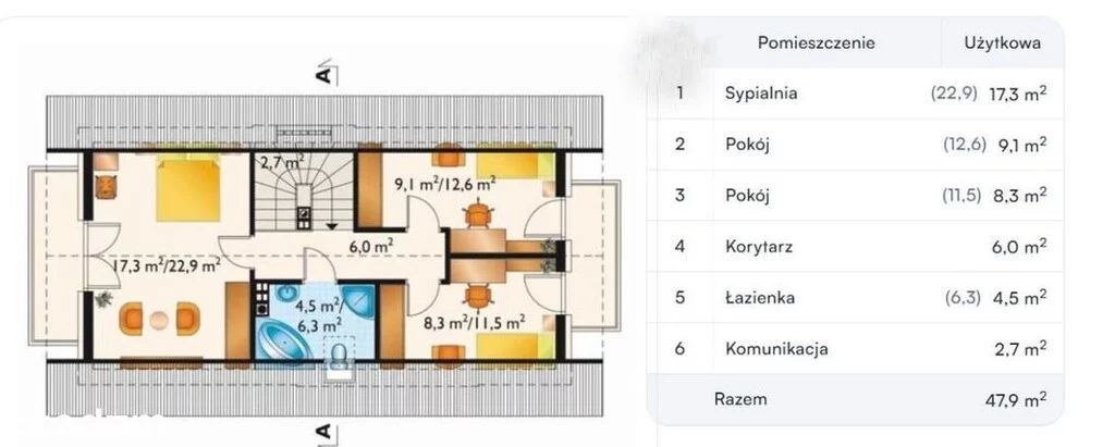 Dom 198,00 m², oferta nr , 676/7393/ODS, Węgliska