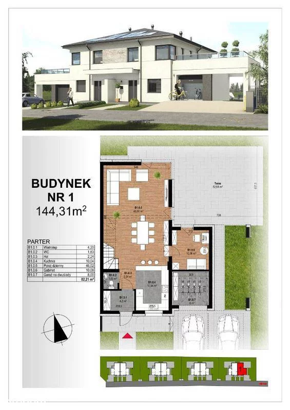 Dom 144,31 m², oferta nr , 604/7393/ODS, Krasne