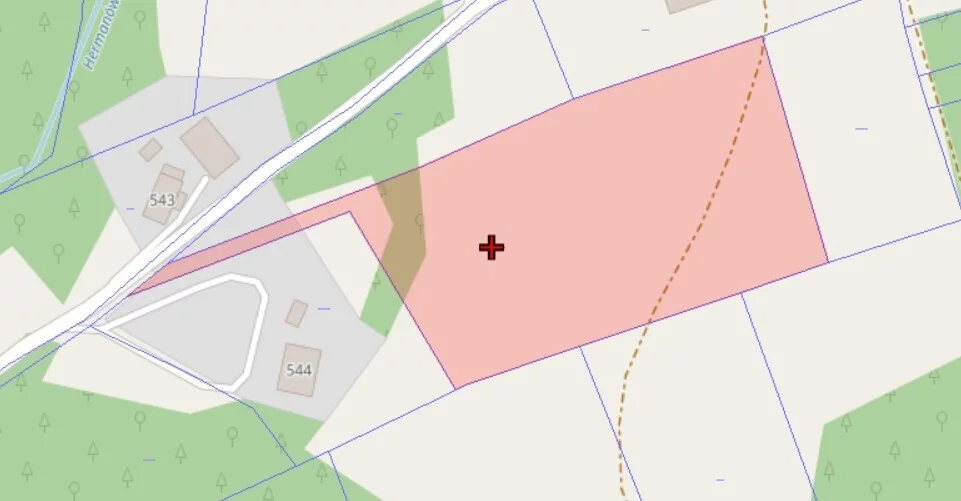 Działka 6 272,00 m², oferta nr , 371/7393/OGS, Hermanowa