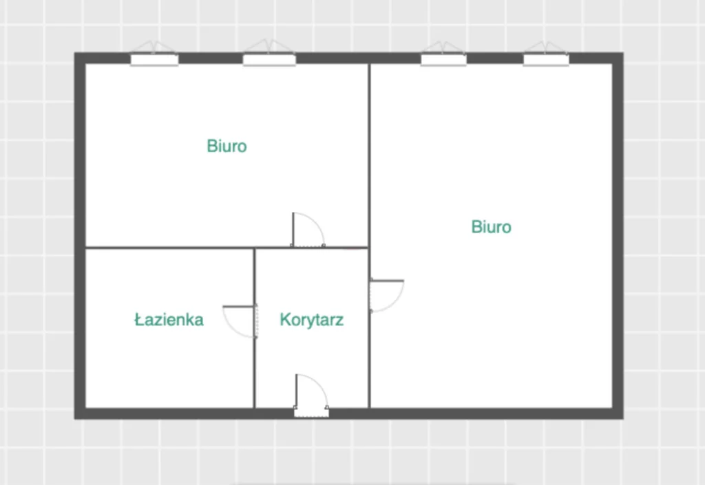 Biuro 60,00 m², oferta nr , 312/7393/OLW, Rzeszów, Zamkowa