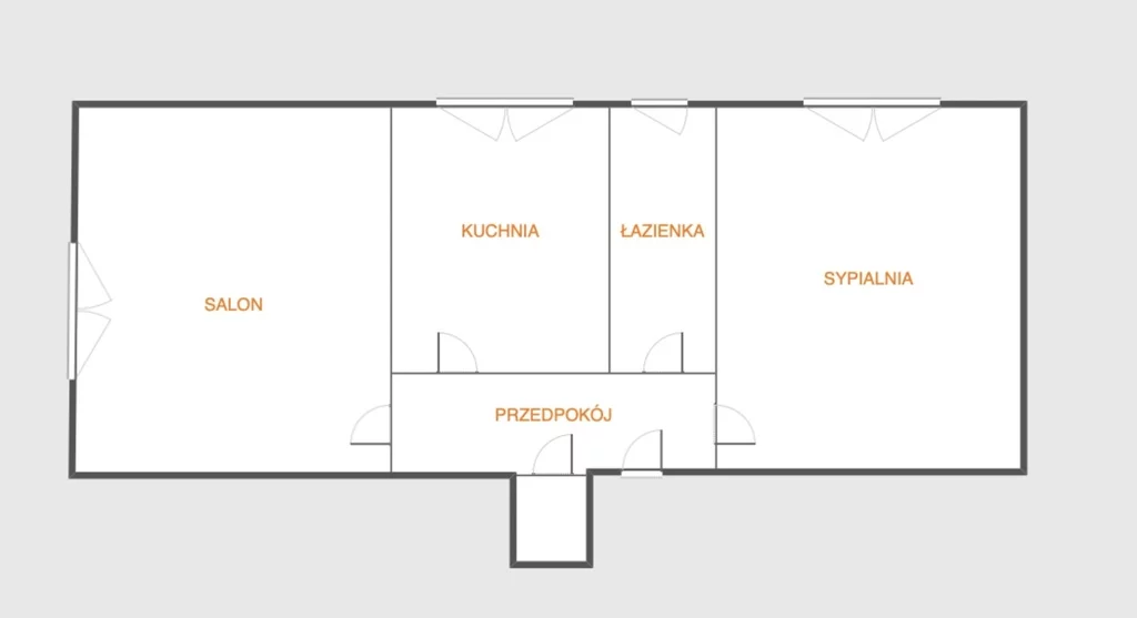2 pokoje, mieszkanie 59,68 m², parter, oferta nr , 2528/7393/OMS, Rzeszów, ks. Józefa Jałowego