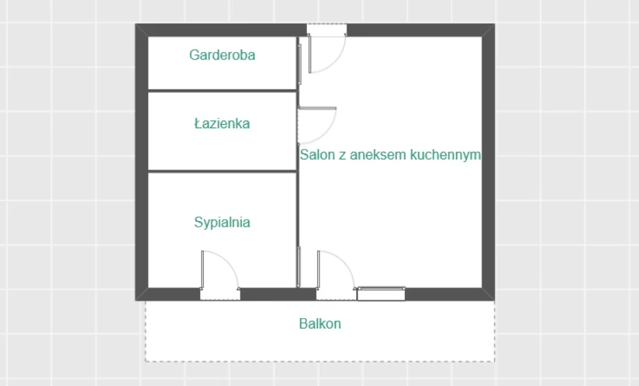 2 pokoje, mieszkanie 32,88 m², piętro 10, oferta nr , 2608/7393/OMS, Rzeszów, al. mjr. Wacława Kopisto