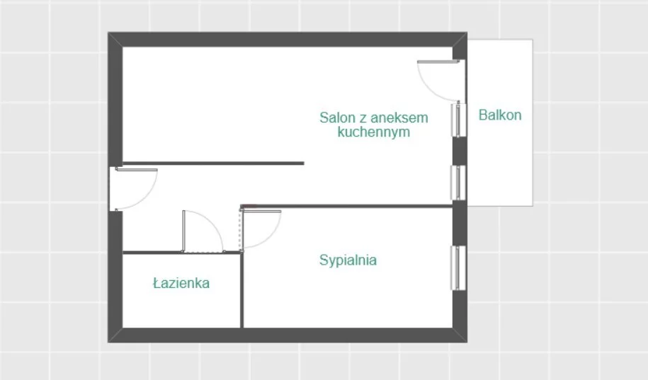 2 pokoje, mieszkanie 48,00 m², piętro 6, oferta nr , 397/7393/OMW, Rzeszów, Lubelska