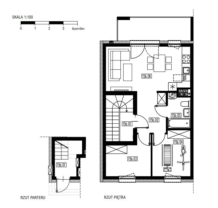 Mieszkanie trzypokojowe 54,53 m², Rzeszów, Budziwojska, Sprzedaż