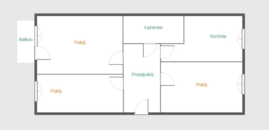 3 pokoje, mieszkanie 49,90 m², piętro 3, oferta nr , 2598/7393/OMS, Rzeszów, Szarych Szeregów