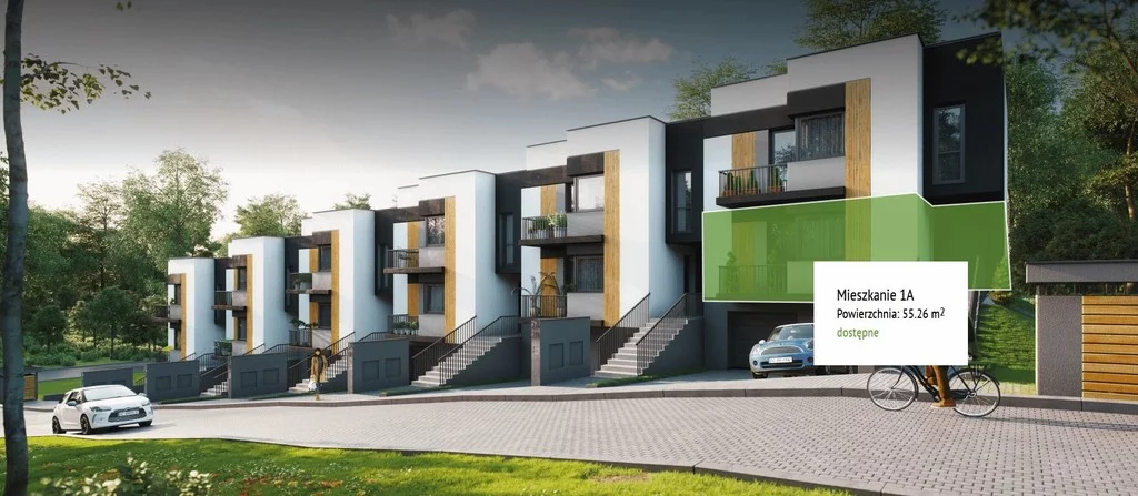 Mieszkanie 55,26 m², parter, oferta nr , 2404/7393/OMS, Rzeszów, Tkacka