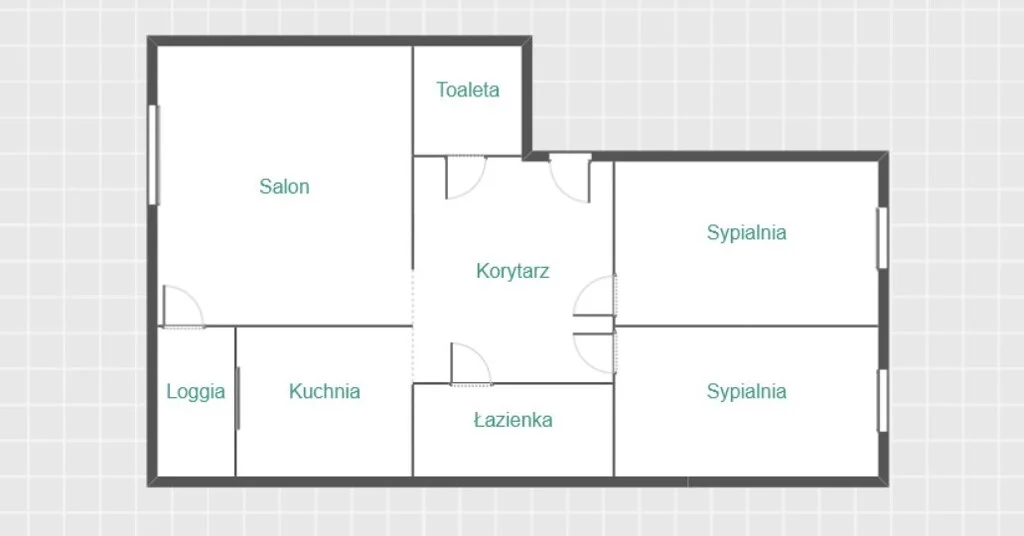 3 pokoje, mieszkanie 64,50 m², piętro 2, oferta nr , 385/7393/OMW, Rzeszów, Krajobrazowa