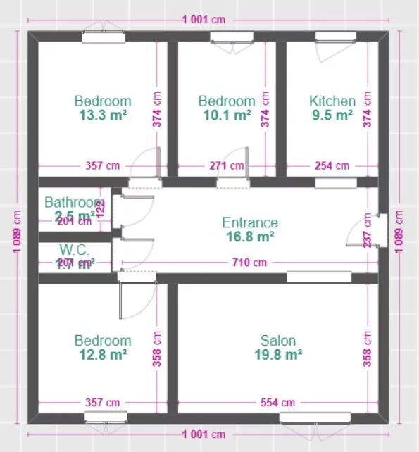4 pokoje, mieszkanie 82,00 m², piętro 2, oferta nr , 370/7393/OMW, Rzeszów, Kolorowa