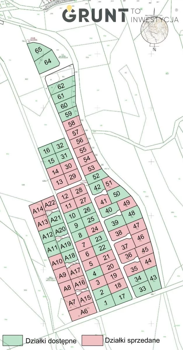 Działka 629,00 m², oferta nr , 2530200, Kłodzko