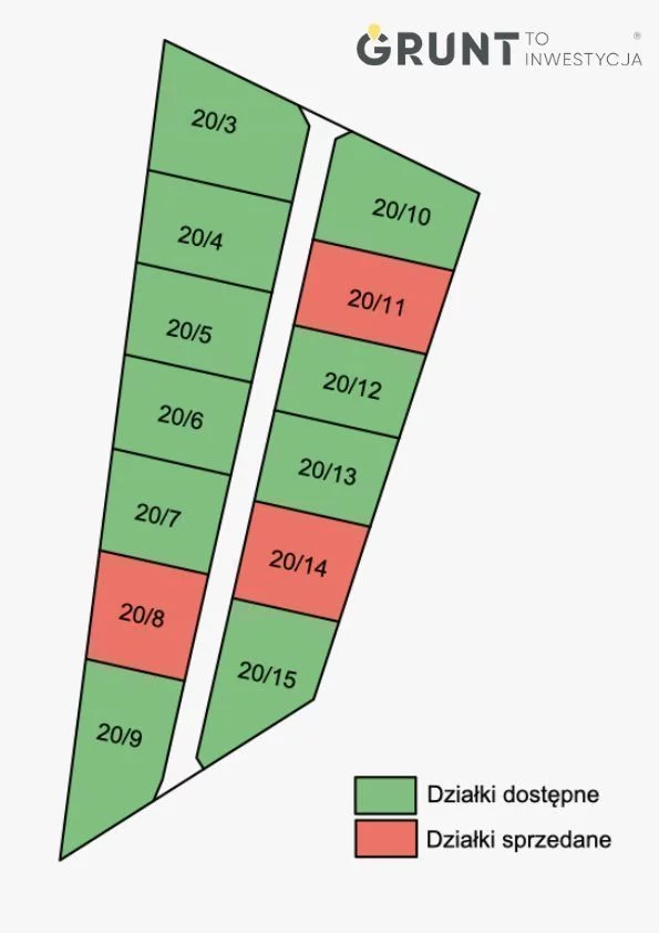 Działka 546,00 m², oferta nr , 2900200, Koronowo