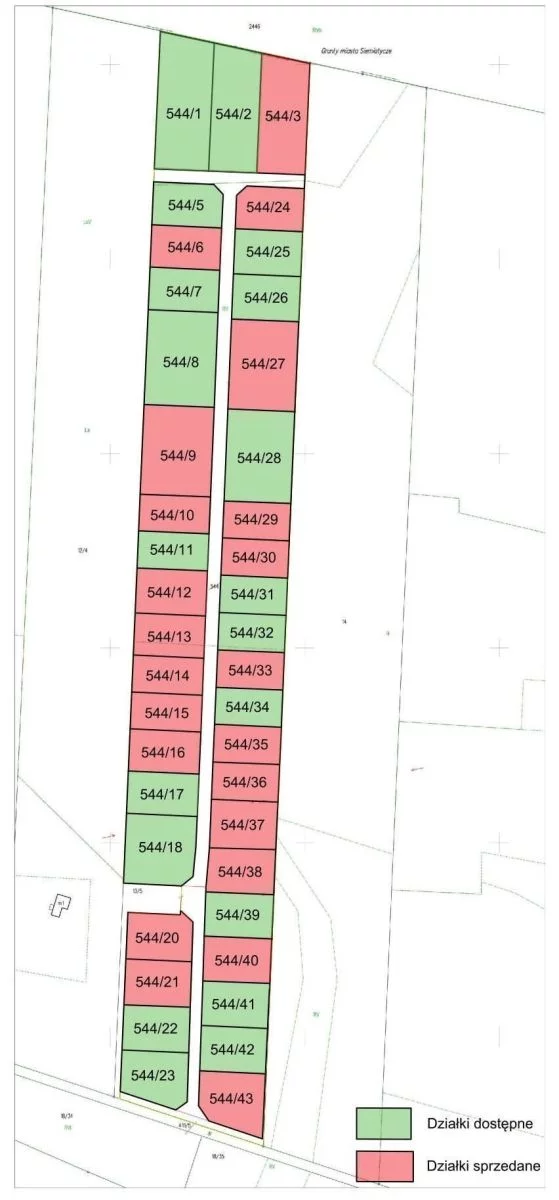 Działka 800,00 m², oferta nr , 2790200, Sokołów Podlaski