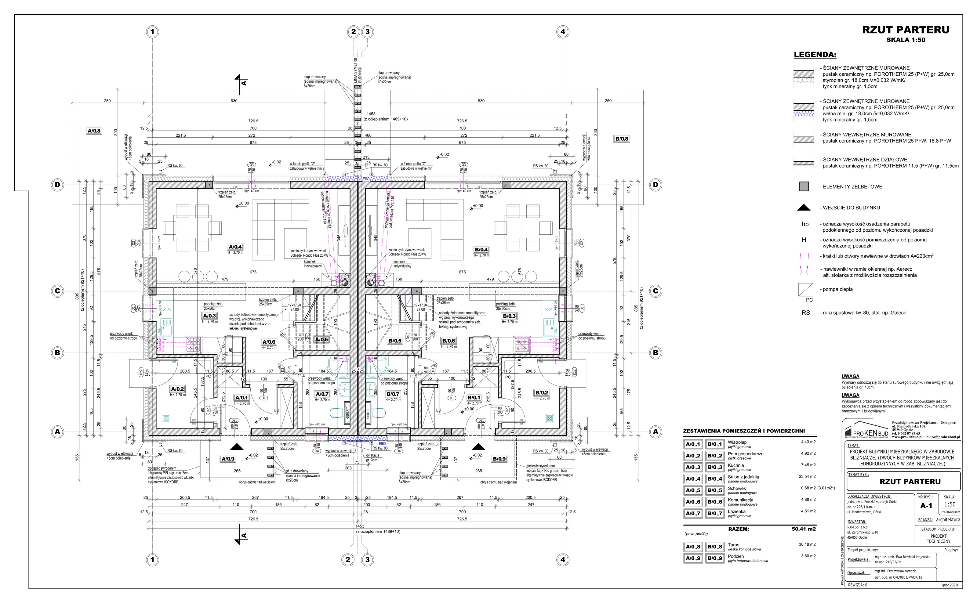 Dom 93,30 m², oferta nr 317-P, Osiedle Górki, Górki, ul. Modrzewiowa