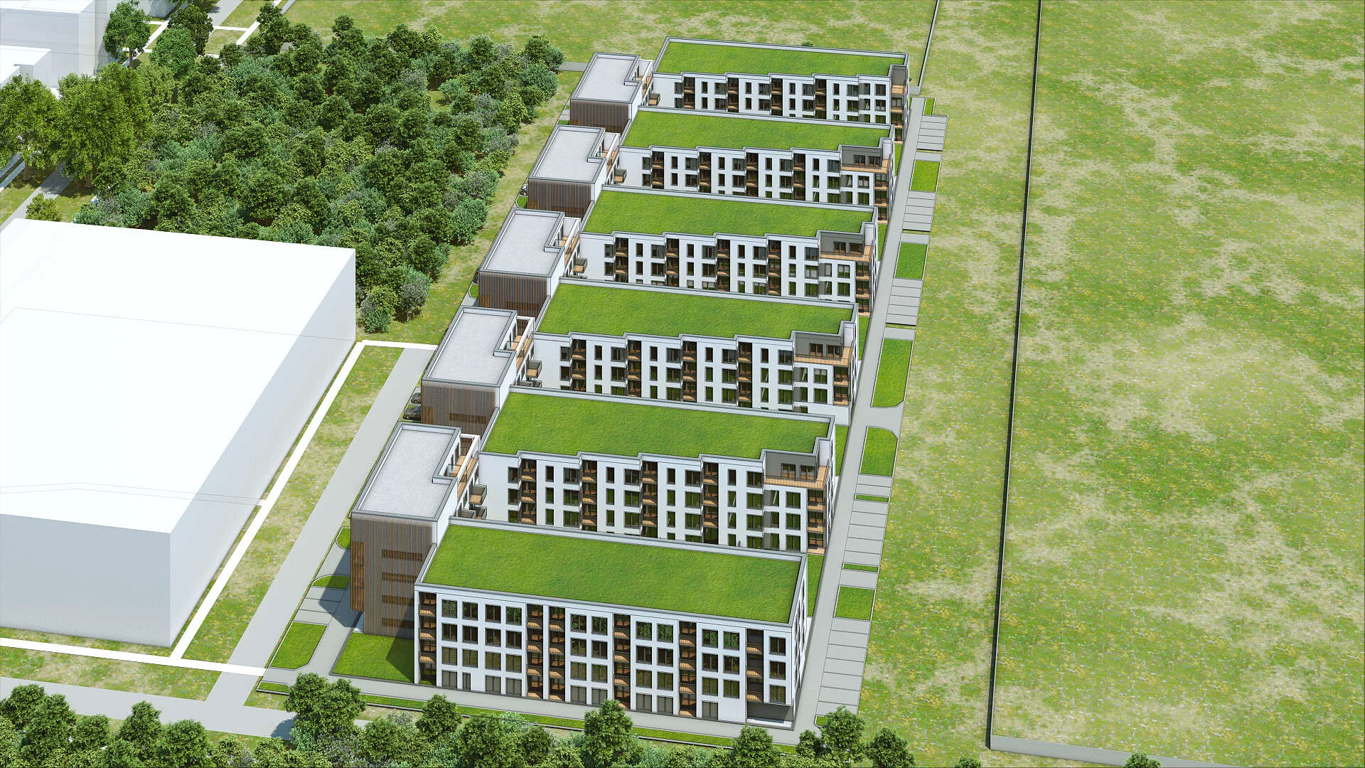 Wirtualna makieta 3D apartamentu 52.37 m², K4