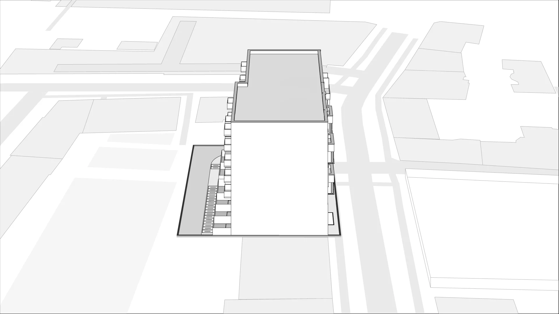 Wirtualna makieta 3D apartamentu 43.28 m², 55