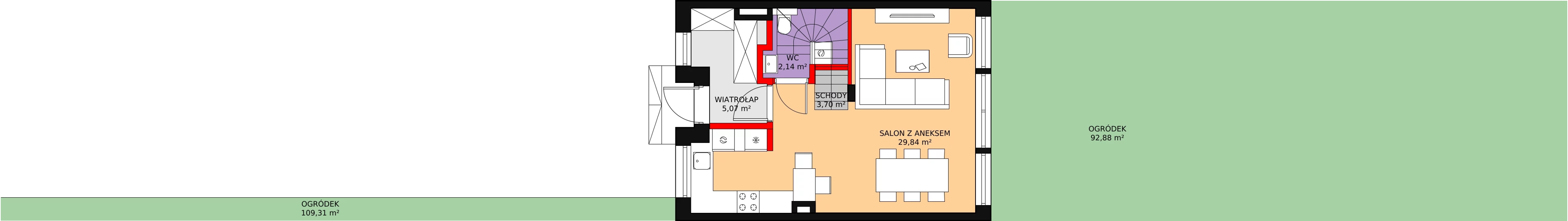 Dom 80,17 m², oferta nr II16, Triton Country, Stara Wieś, ul. Głogowa 28