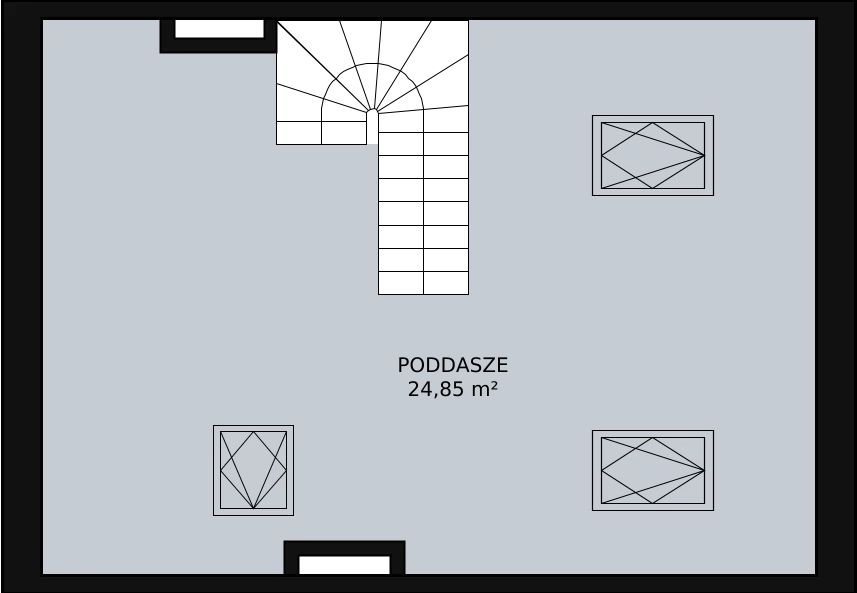 Dom 80,17 m², oferta nr II16, Triton Country, Stara Wieś, ul. Głogowa 28