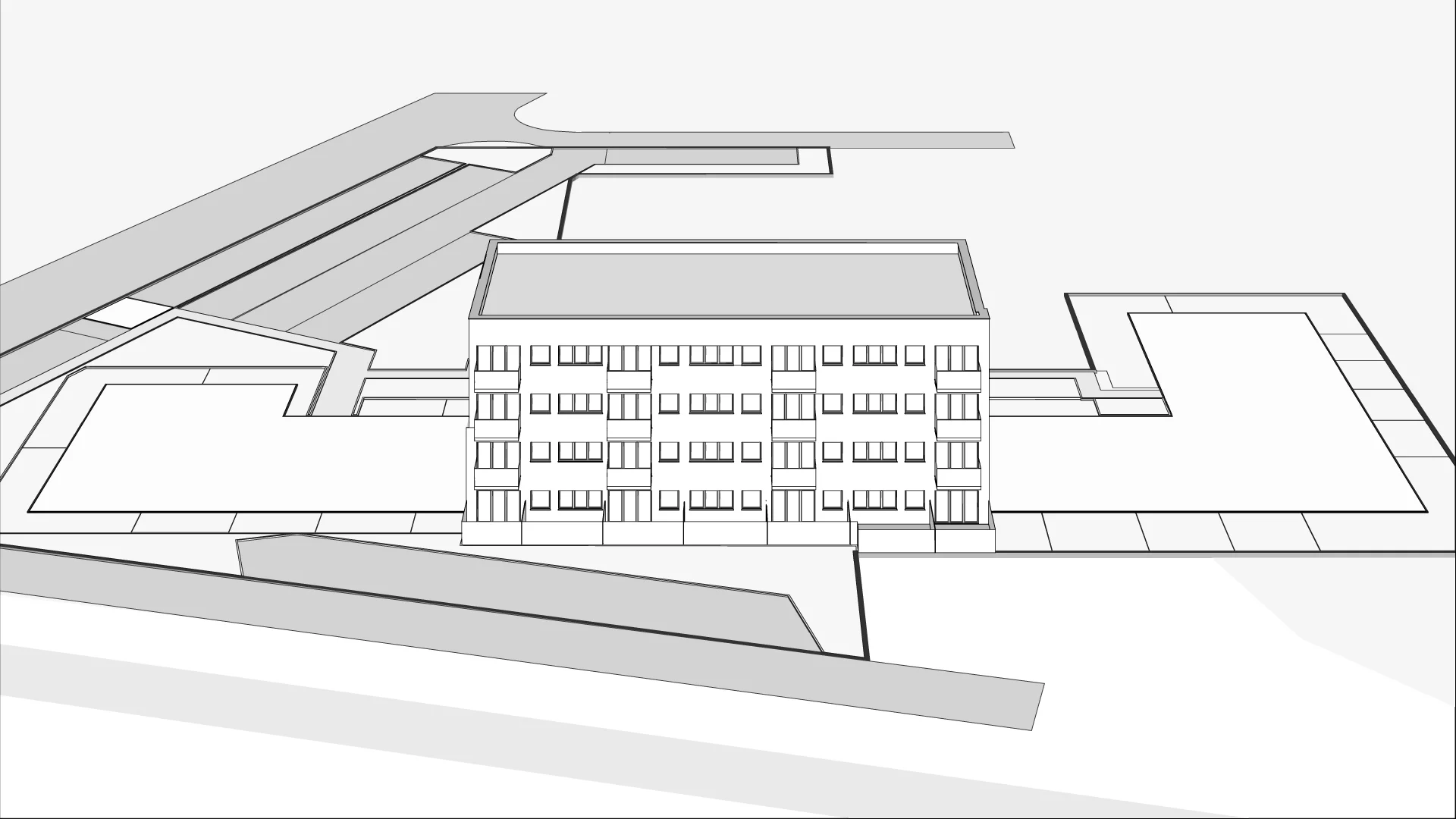 Wirtualna makieta 3D mieszkania 25.75 m², B_M40