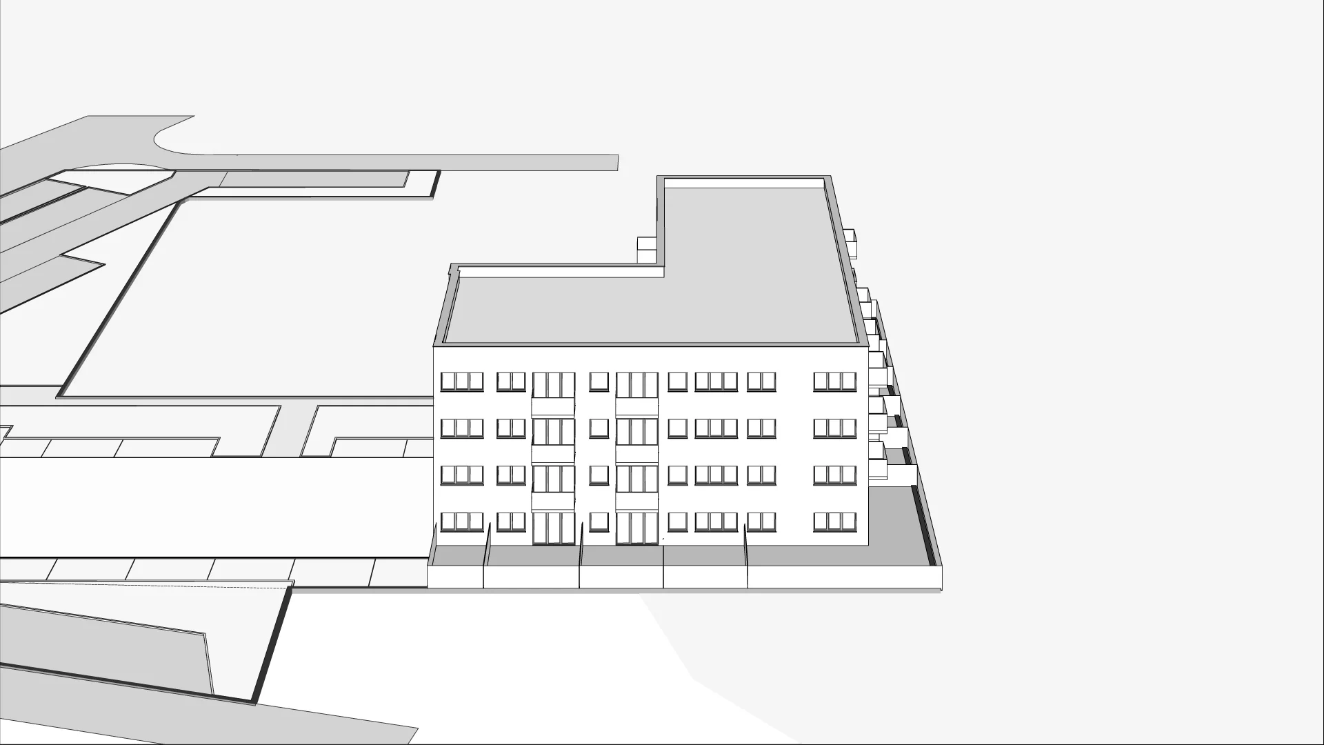 Wirtualna makieta 3D mieszkania 27.79 m², C_M8