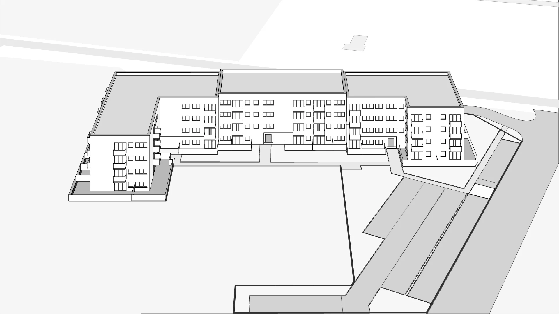 Wirtualna makieta 3D inwestycji Triton Kampinos