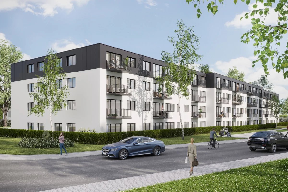 Triton Kampinos, nowe mieszkania, Triton Development S.A., ul. Wiśniowa, Łomna-Las