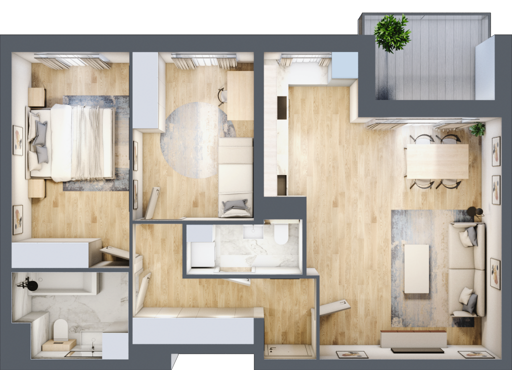 Mieszkanie 69,82 m², parter, oferta nr 2, Nowa Pszczelna, Kraków, Dębniki, Ruczaj, ul. Pszczelna 38