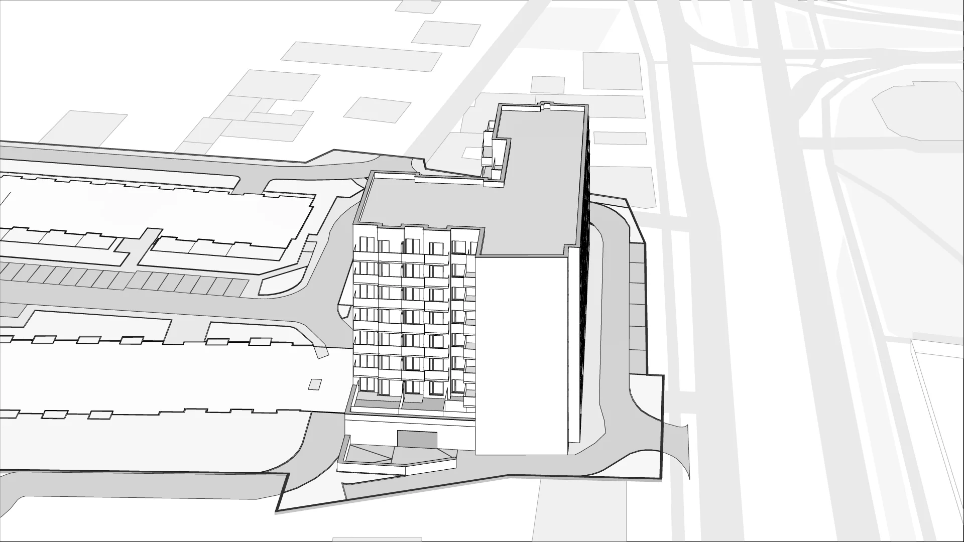 Wirtualna makieta 3D mieszkania 61.7 m², ONH-C-KLF18-LM2