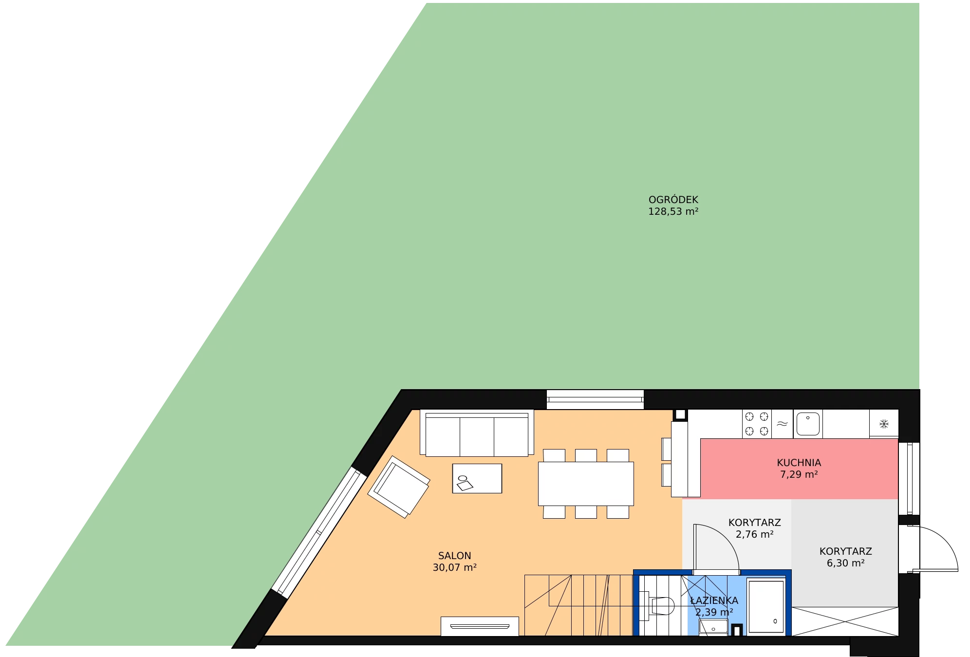 Dom 92,19 m², oferta nr 1B, Smart Shape, Mierzyn, ul. Wykopaliskowa 17