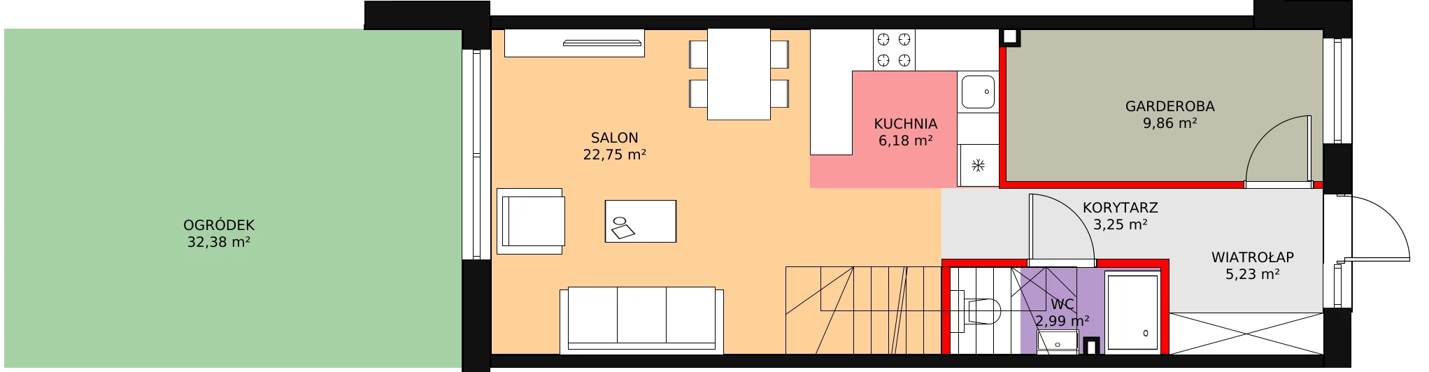 Dom 99,18 m², oferta nr 5, Smart Shape, Mierzyn, ul. Wykopaliskowa 17