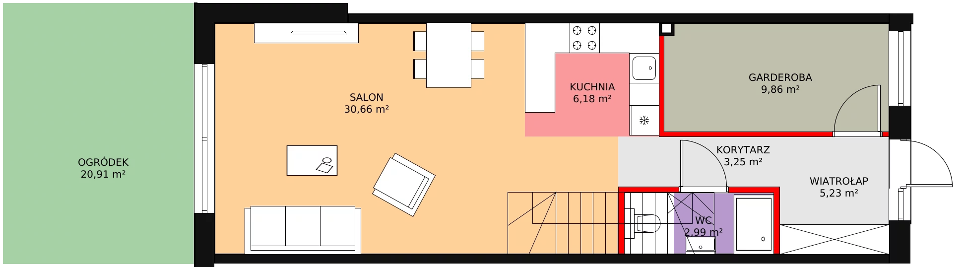 Dom 112,64 m², oferta nr 7, Smart Shape, Mierzyn, ul. Wykopaliskowa 17