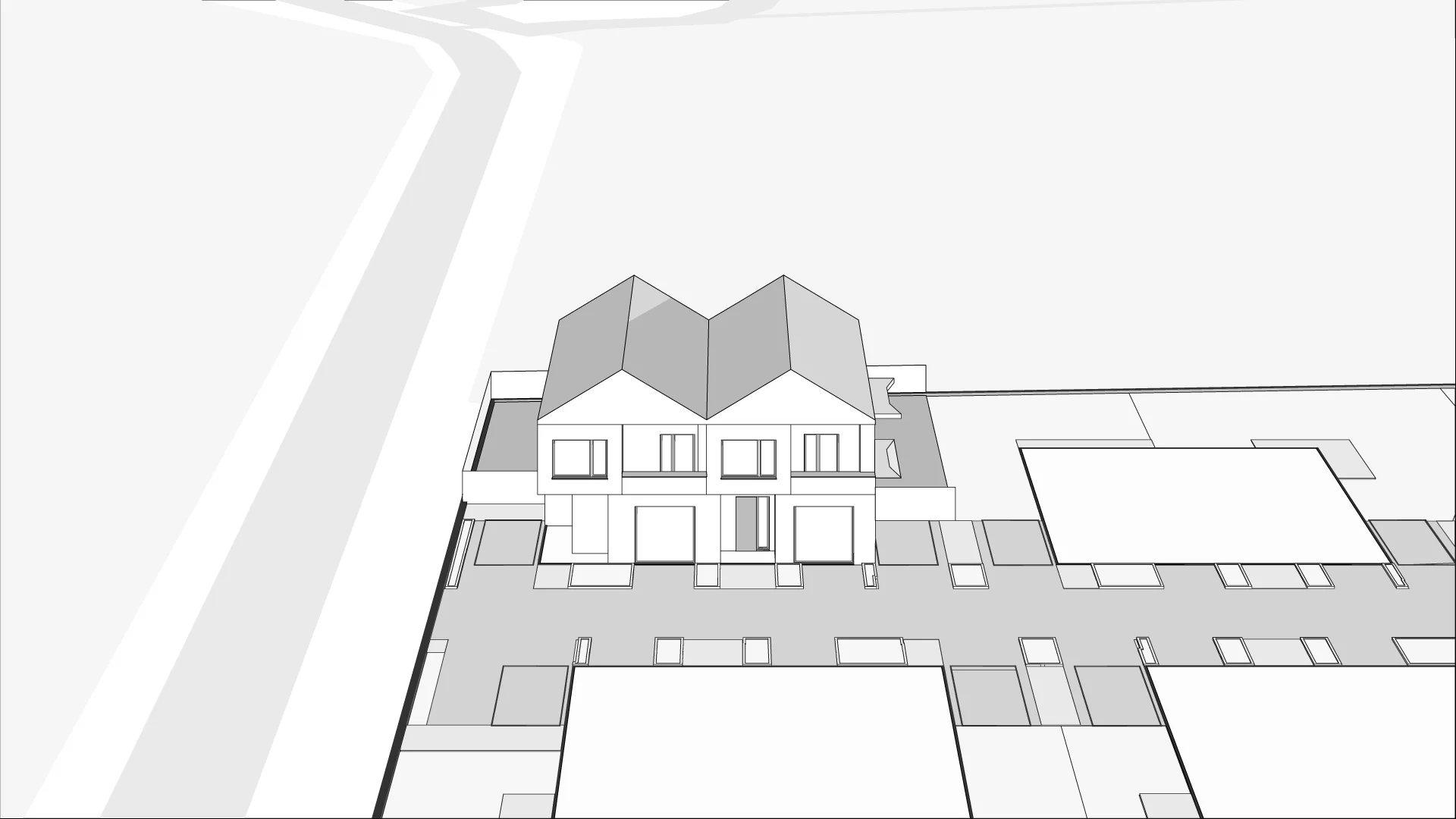 Wirtualna makieta 3D domu 135.21 m², A-szary