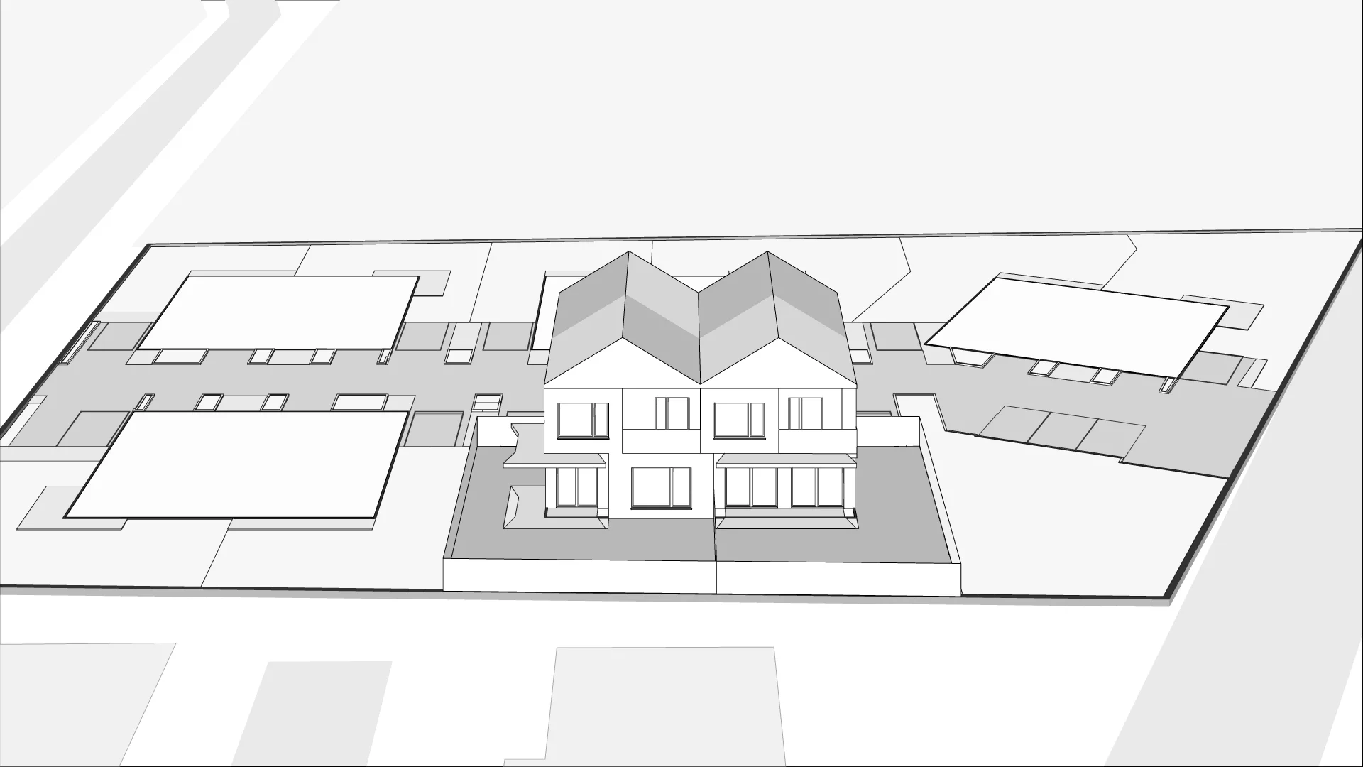 Wirtualna makieta 3D domu 135.21 m², G-ceglany