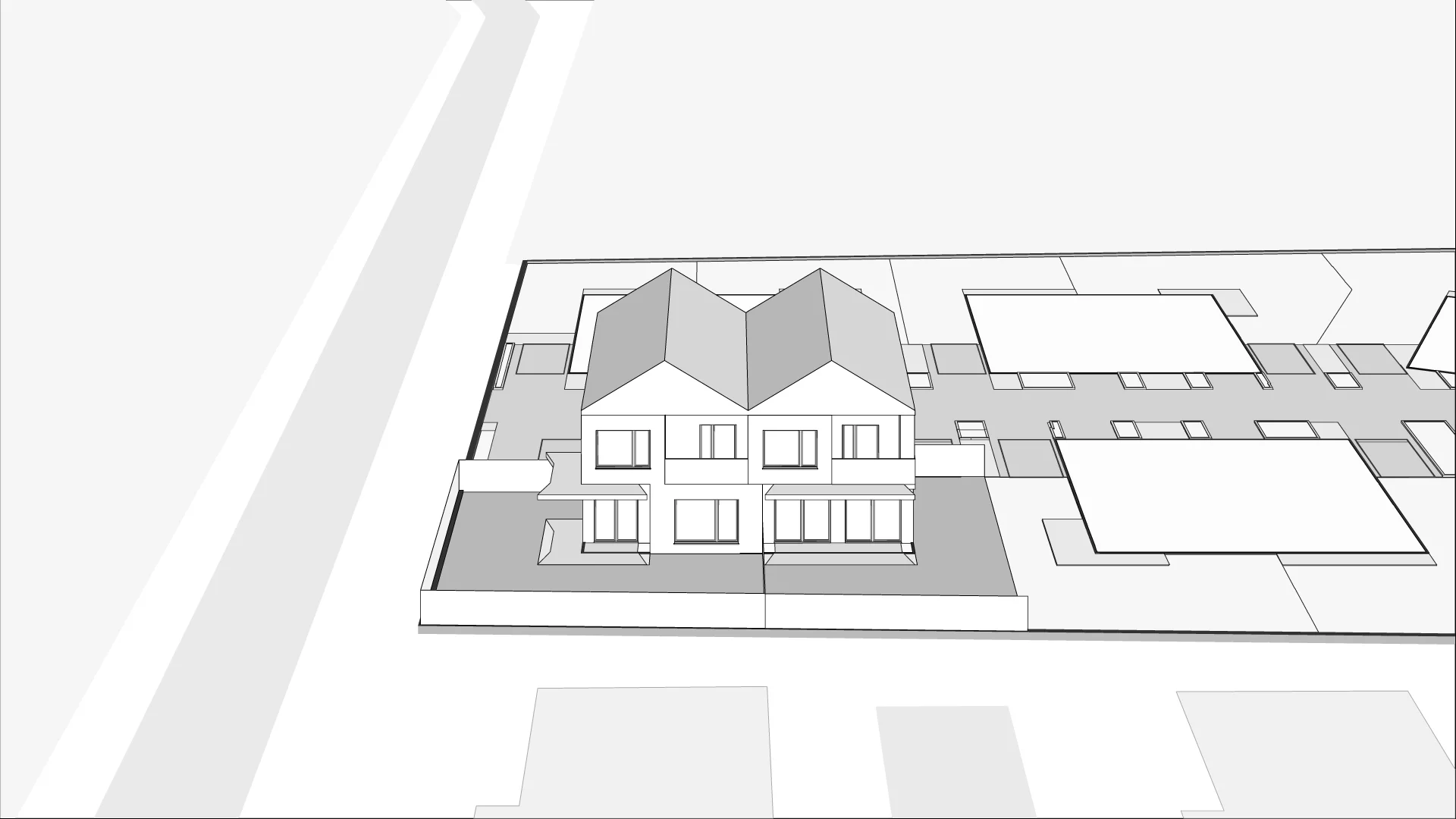 Wirtualna makieta 3D domu 141.7 m², J-ceglany