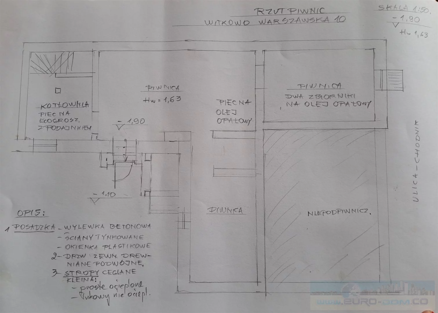 Dom 2 999,00 m², oferta nr , EDO-DS-5557, Witkowo, Warszawska