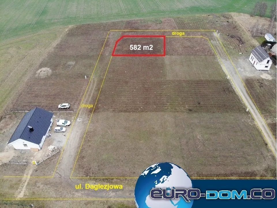 Działka na sprzedaż, 582,00 m², oferta nr EDO-GS-5657