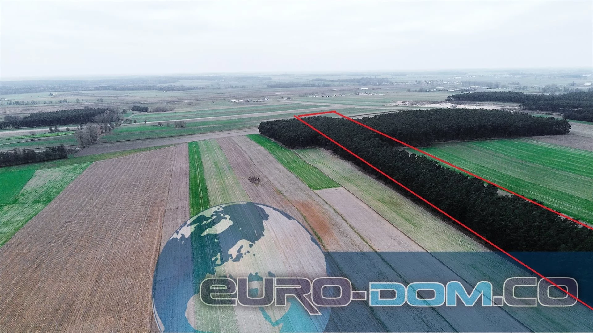 Działka 29 400,00 m², oferta nr , EDO-GS-5633, Krzywiń