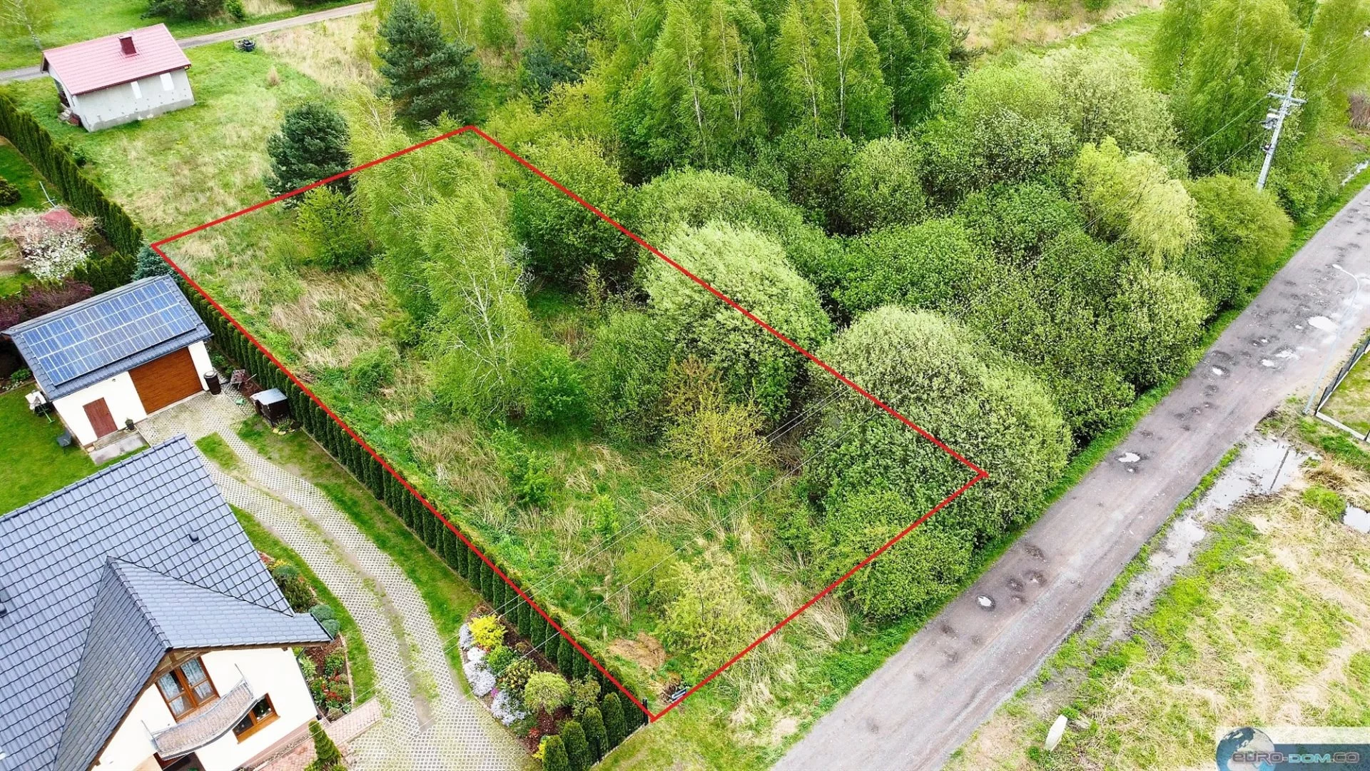 Działka na sprzedaż, 901,00 m², oferta nr EDO-GS-5452