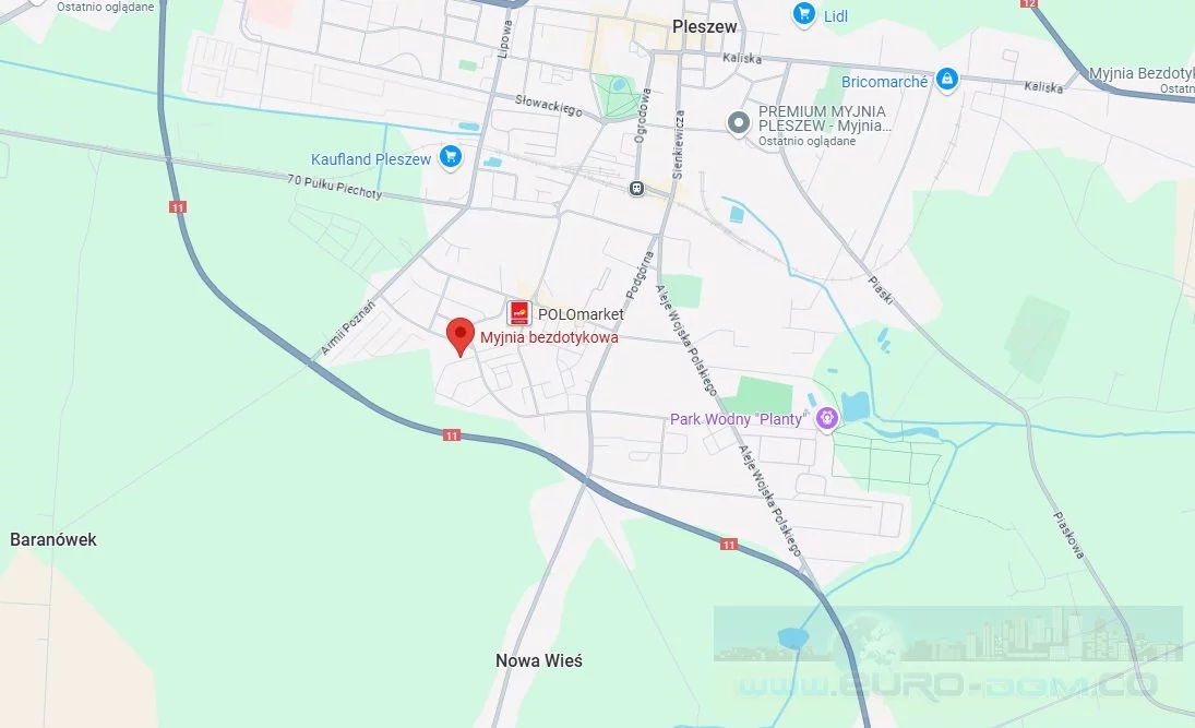 Działka 1 100,00 m², oferta nr , EDO-GS-5720, Pleszew