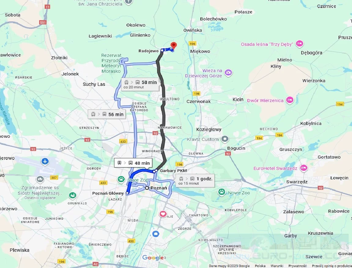 Działka 574,00 m², oferta nr , EDO-GS-5756, Poznań, Morasko-Radojewo, Radojewo