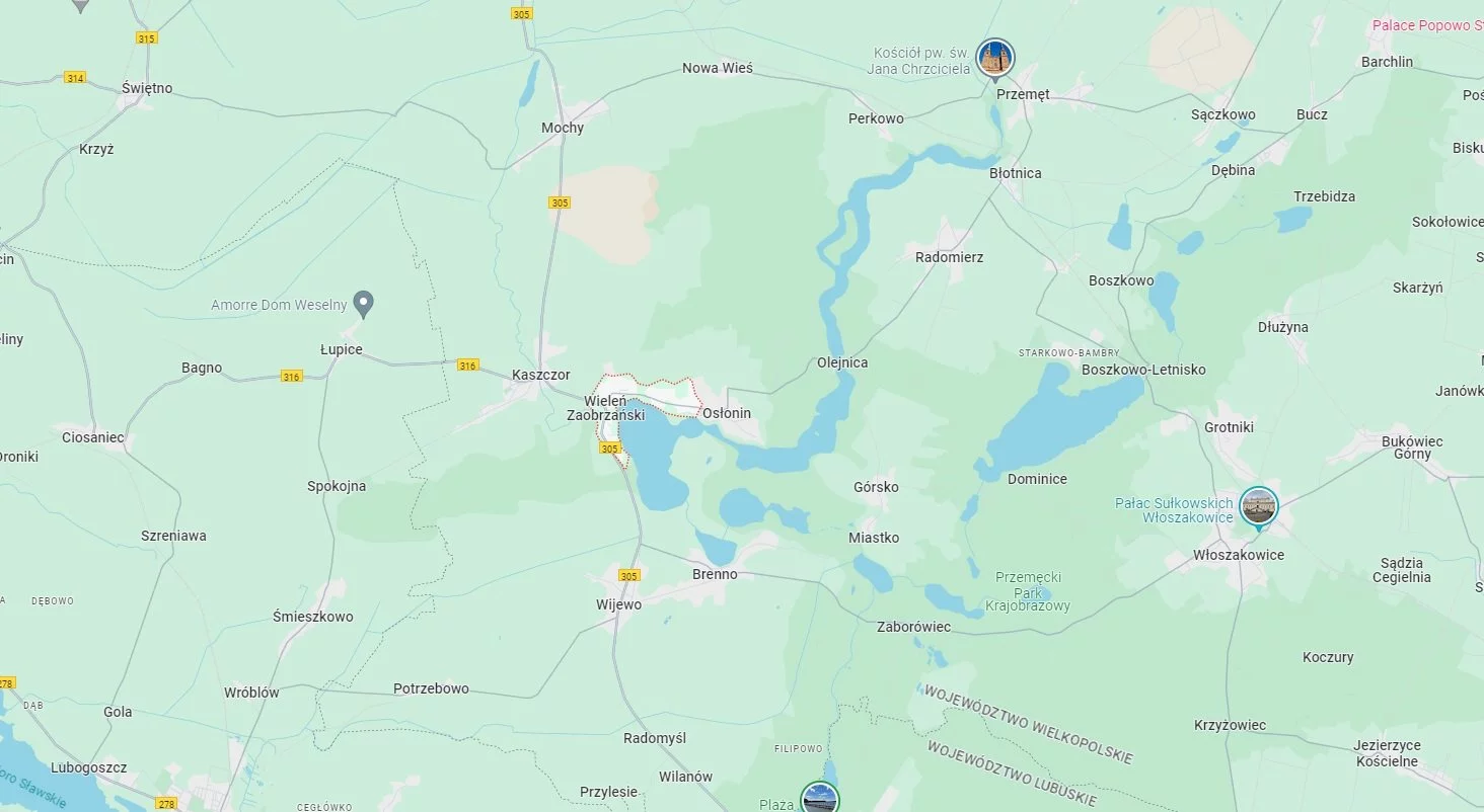 Działka 912,00 m², oferta nr , EDO-GS-5491, Przemęt