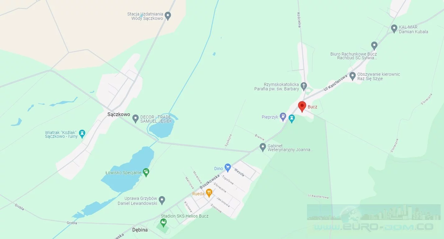Działka 916,00 m², oferta nr , EDO-GS-5492, Przemęt