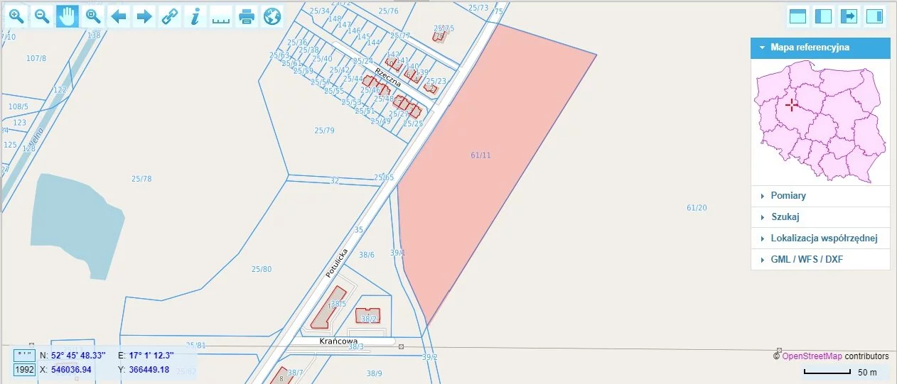 Działka 31 534,00 m², oferta nr , EDO-GS-5268, Rogoźno