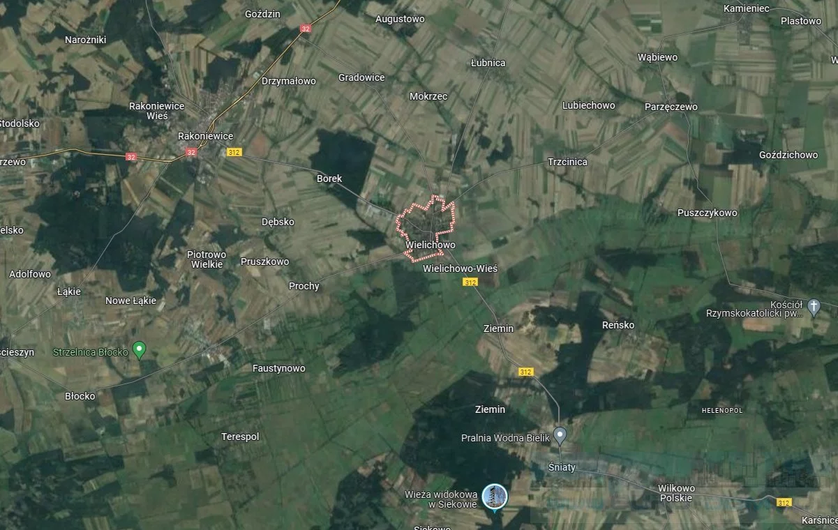 Działka 801,00 m², oferta nr , EDO-GS-5591, Wielichowo