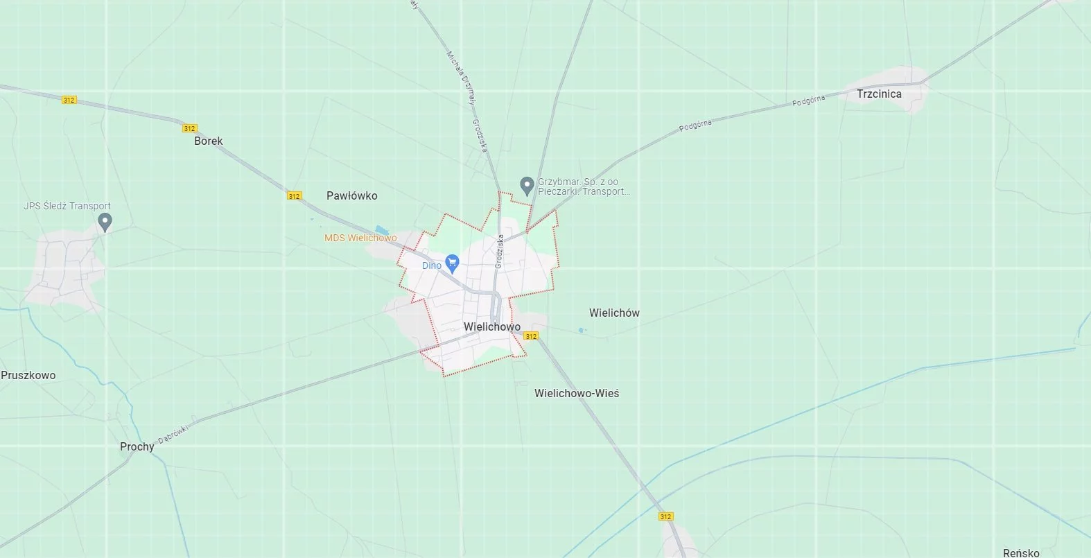 Działka 1 077,00 m², oferta nr , EDO-GS-5595, Wielichowo