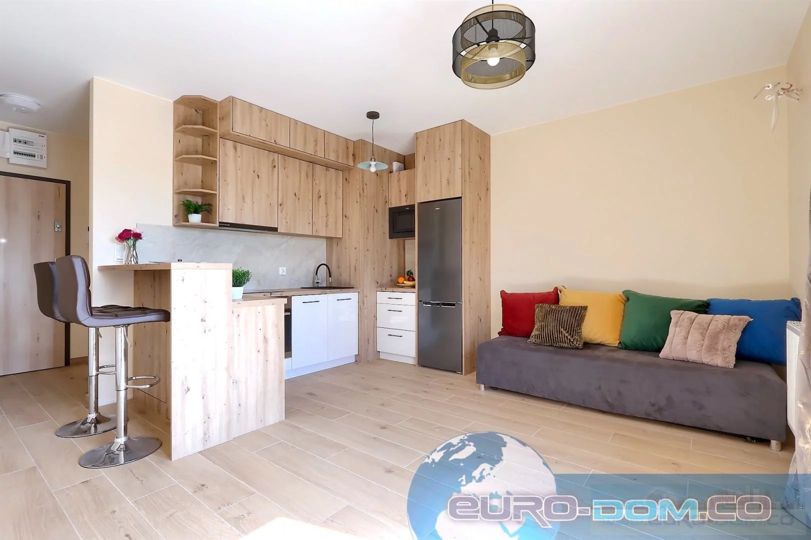 Mieszkanie jednopokojowe 27,32 m², Dopiewo, Wynajem