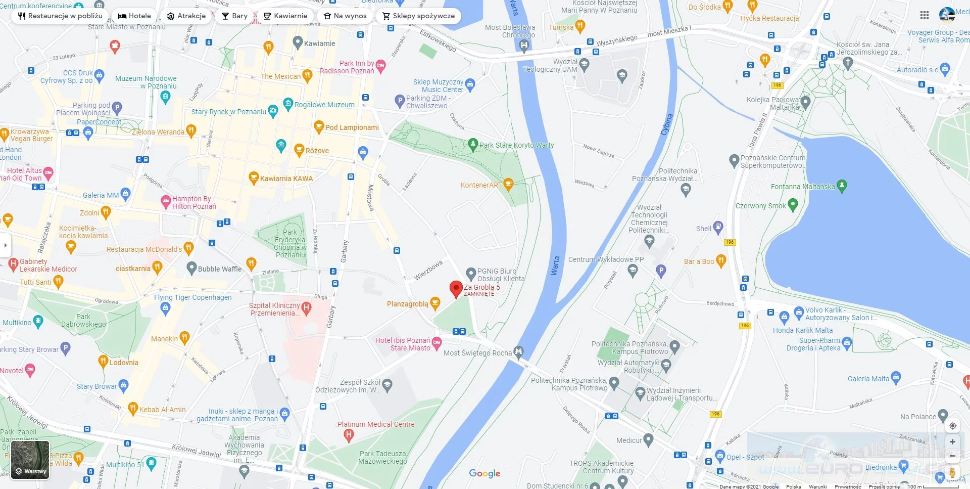 1 pokój, mieszkanie 18,00 m², piętro 4, oferta nr , EDO-MW-4870, Poznań, Stare Miasto, Stare Miasto