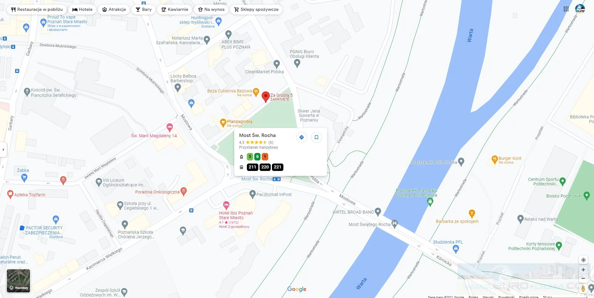 1 pokój, mieszkanie 18,00 m², piętro 4, oferta nr , EDO-MW-4870, Poznań, Stare Miasto, Stare Miasto