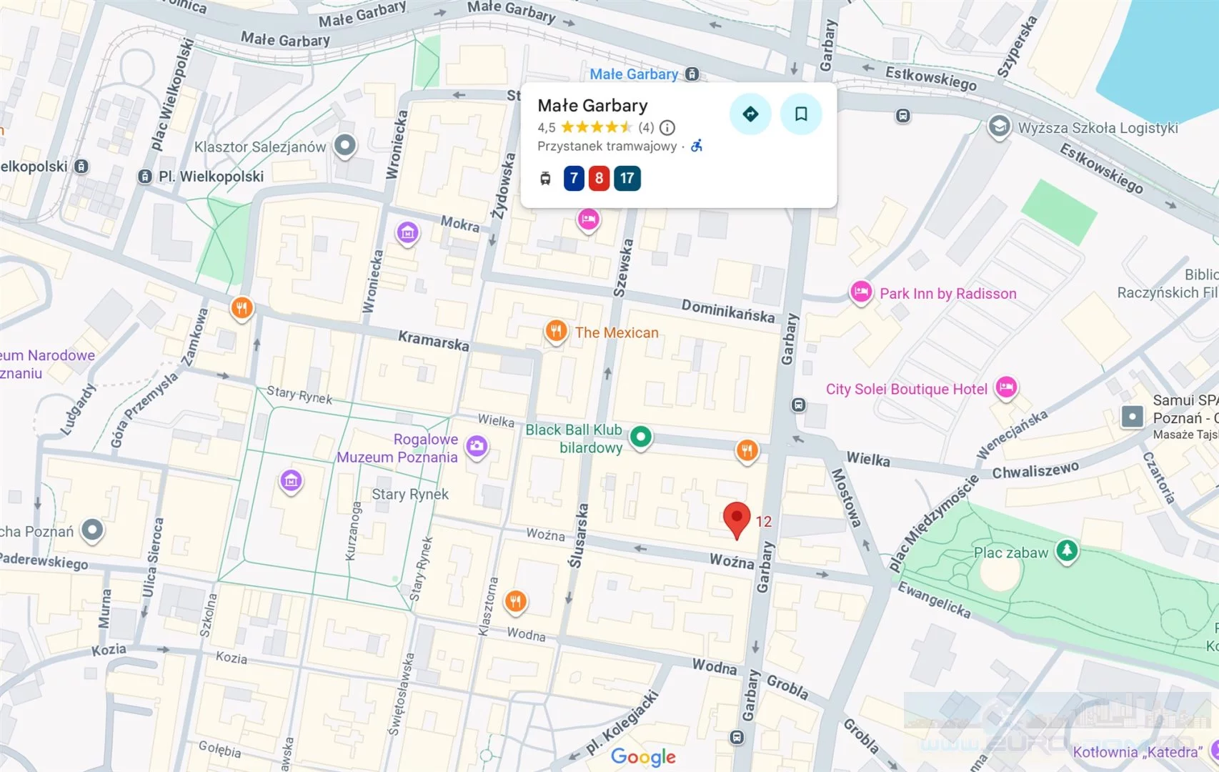 1 pokój, mieszkanie 52,90 m², piętro 3, oferta nr , EDO-MW-5752, Poznań, Stare Miasto, Stare Miasto, Woźna