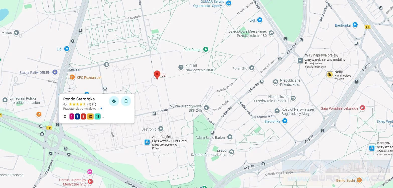 2 pokoje, mieszkanie 37,60 m², piętro 3, oferta nr , EDO-MS-5741, Poznań, Rataje, Rataje