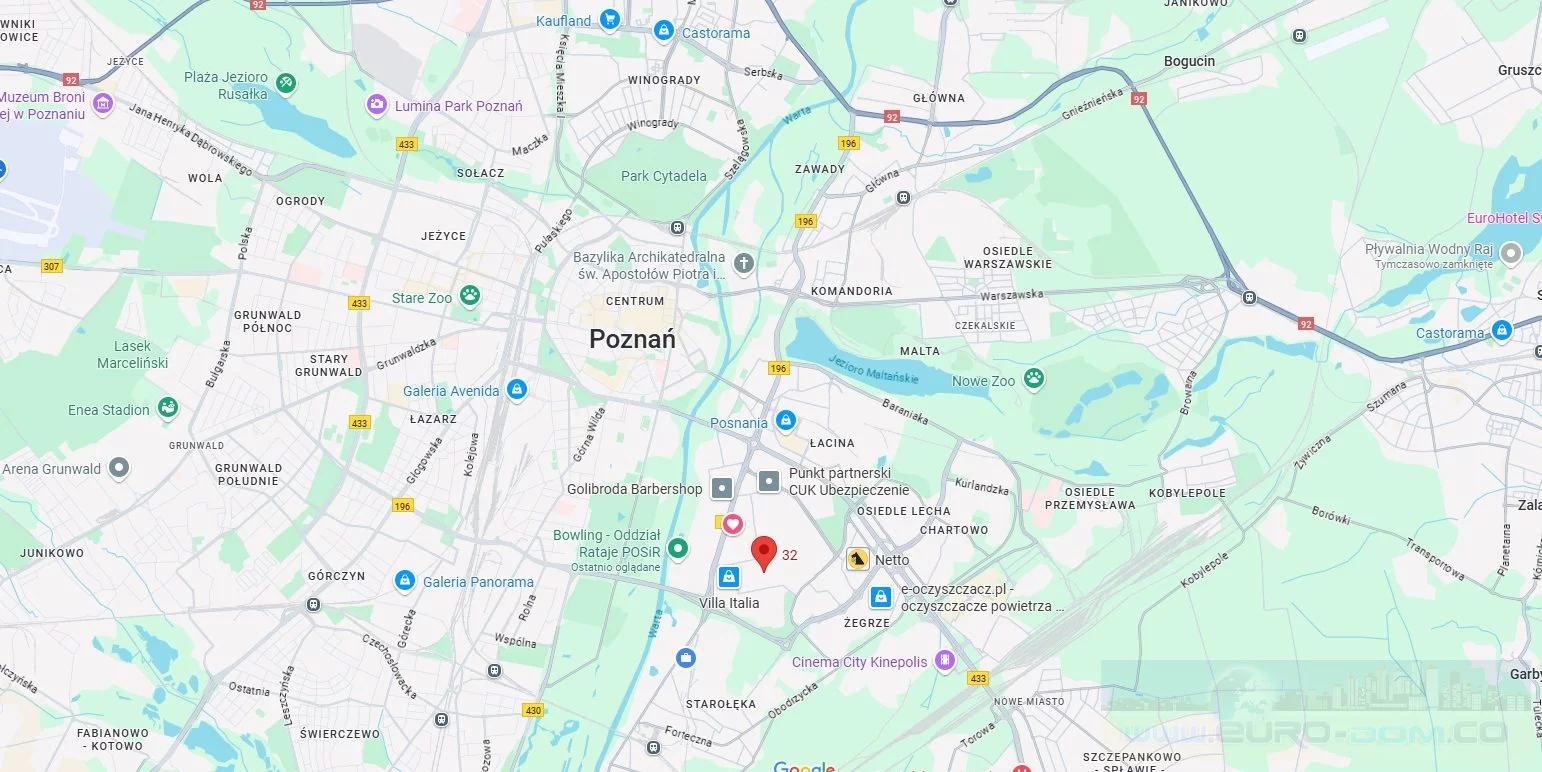 2 pokoje, mieszkanie 37,60 m², piętro 3, oferta nr , EDO-MS-5741, Poznań, Rataje, Rataje
