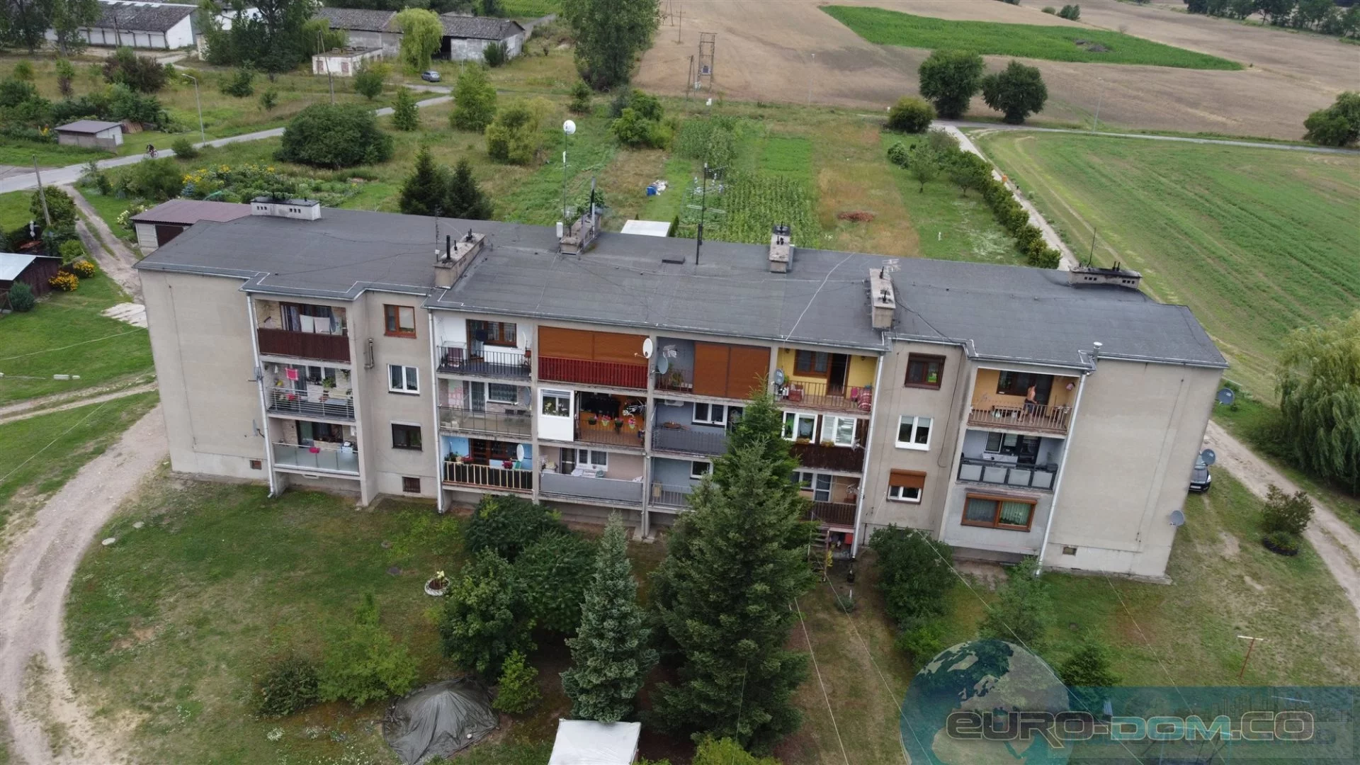 2 pokoje, mieszkanie 43,00 m², piętro 1, oferta nr , EDO-MS-5735, Rakoniewice